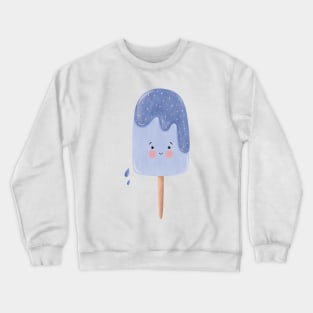 Purple Popsicle Crewneck Sweatshirt